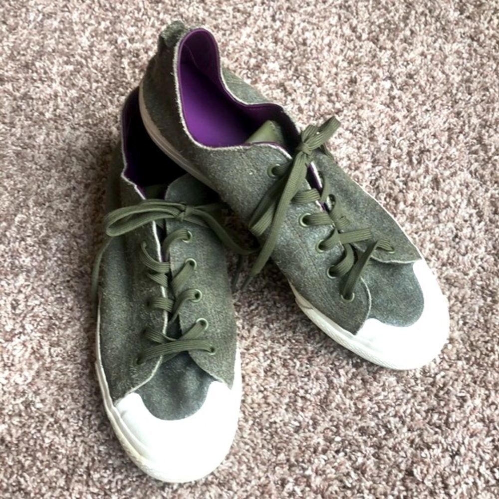 Adidas Nizza Low RF Raw Khaki Green Hairy Suede Sneakers Size 13